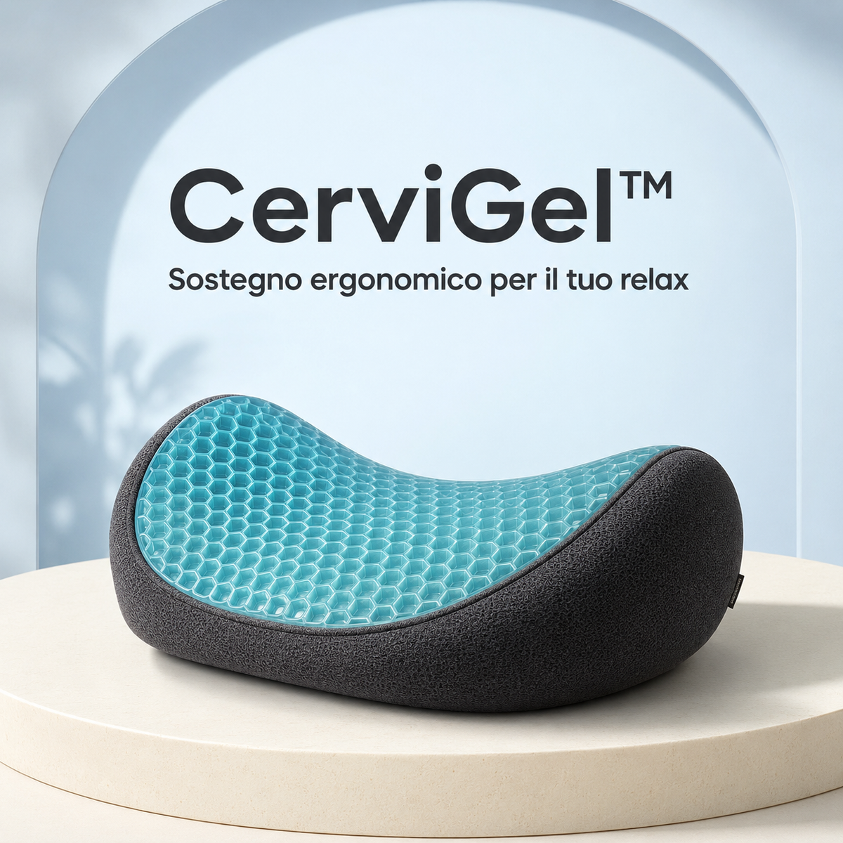 CerviGel™ – Cuscino GEL per cervicale